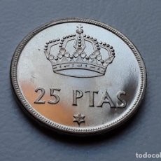 Monedas Juan Carlos I: JUAN CARLOS I 25 PESETAS 1975 *76 SC. Lote 356773505