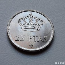 Monedas Juan Carlos I: JUAN CARLOS I 25 PESETAS 1975 *77 SC. Lote 356773740
