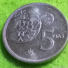 Monedas Juan Carlos I: 5 PESETAS DE 1980 ESTRELLA 82.. Lote 356920505