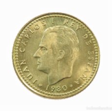 Monedas Juan Carlos I: 1 PESETA 1980 ESTRELLA 81. SC.MUNDIAL DE FÚTBOL DEL 82.. Lote 358068730