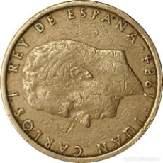Monedas Juan Carlos I: ESPAÑA. 100 PESETAS DE 1984. FLOR DE LIS APUNTADO HACIA EL REVERSO. KM# 826. (158).. Lote 358987825