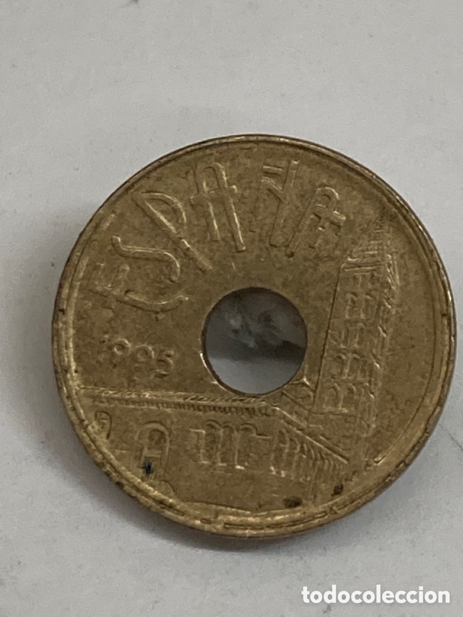 Monedas Juan Carlos I: Moneda de 25 pesetas 1995 - Foto 1