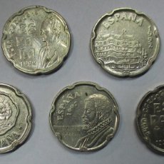 Monedas Juan Carlos I: CONJUNTO DE 7 MONEDAS DE 50 PESETAS DEL REY JUAN CARLOS I, TODAS DIFERENTES . LOTE 4130. Lote 364454366
