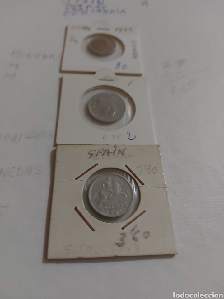 Monedas Juan Carlos I: monedas de10ctms 3monedss - Foto 1