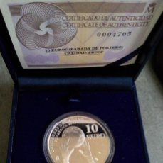 Monedas Juan Carlos I: BONITA MONEDA DE PLATA DE 10€ ESPAÑA CAMPEONES DEL MUNDO SUDAFRICA 2010. Lote 365964461