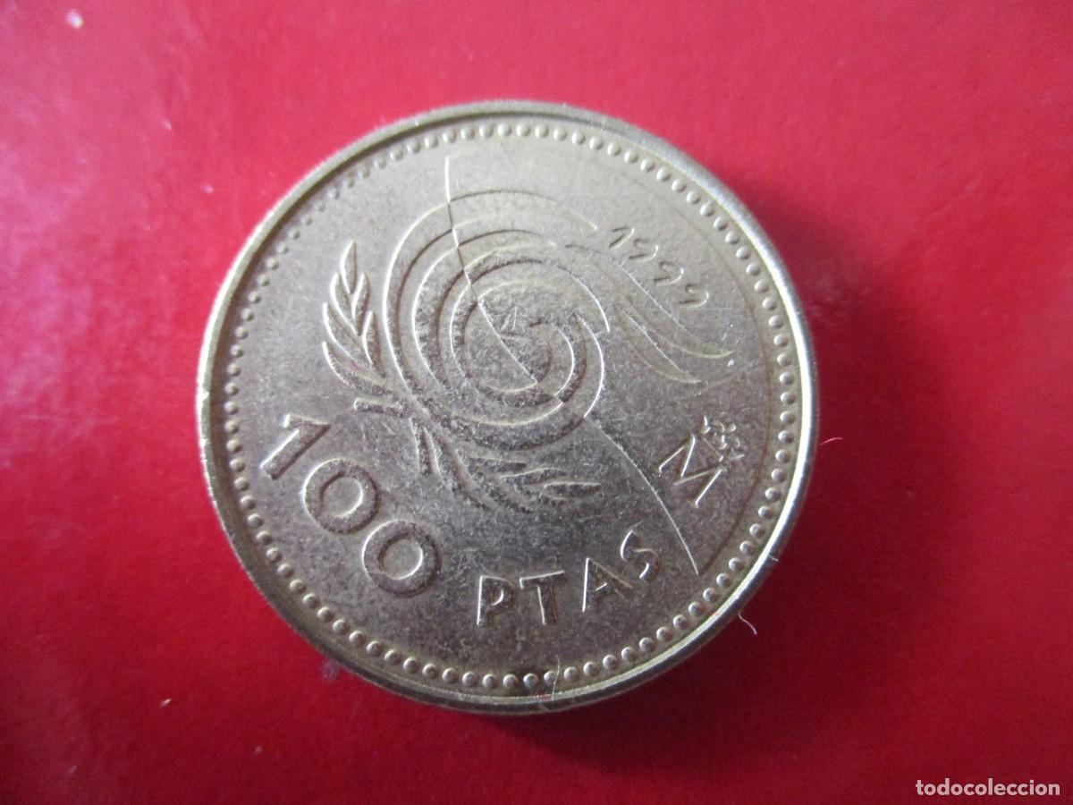 Monedas Juan Carlos I: Moneda de 100 pta. 1999 - Foto 1