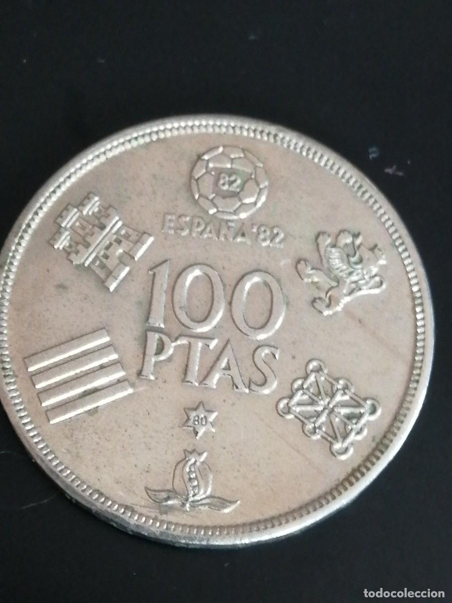 Monedas Juan Carlos I: 100 ptas Espa&ntilde;a 82 - Foto 1