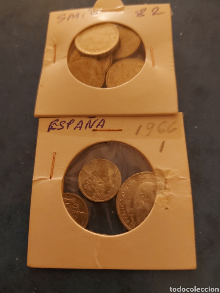 M&uuml;nzen unter Juan Carlos I: 8 monedas 82 66 y2ptas