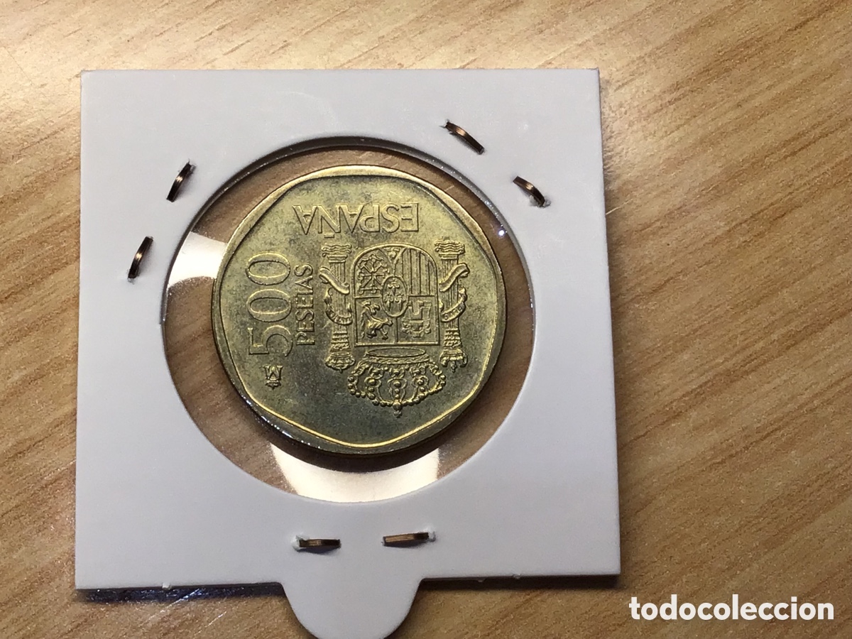 Monedas Juan Carlos I: Moneda 500 pesetas 1987 - Foto 2