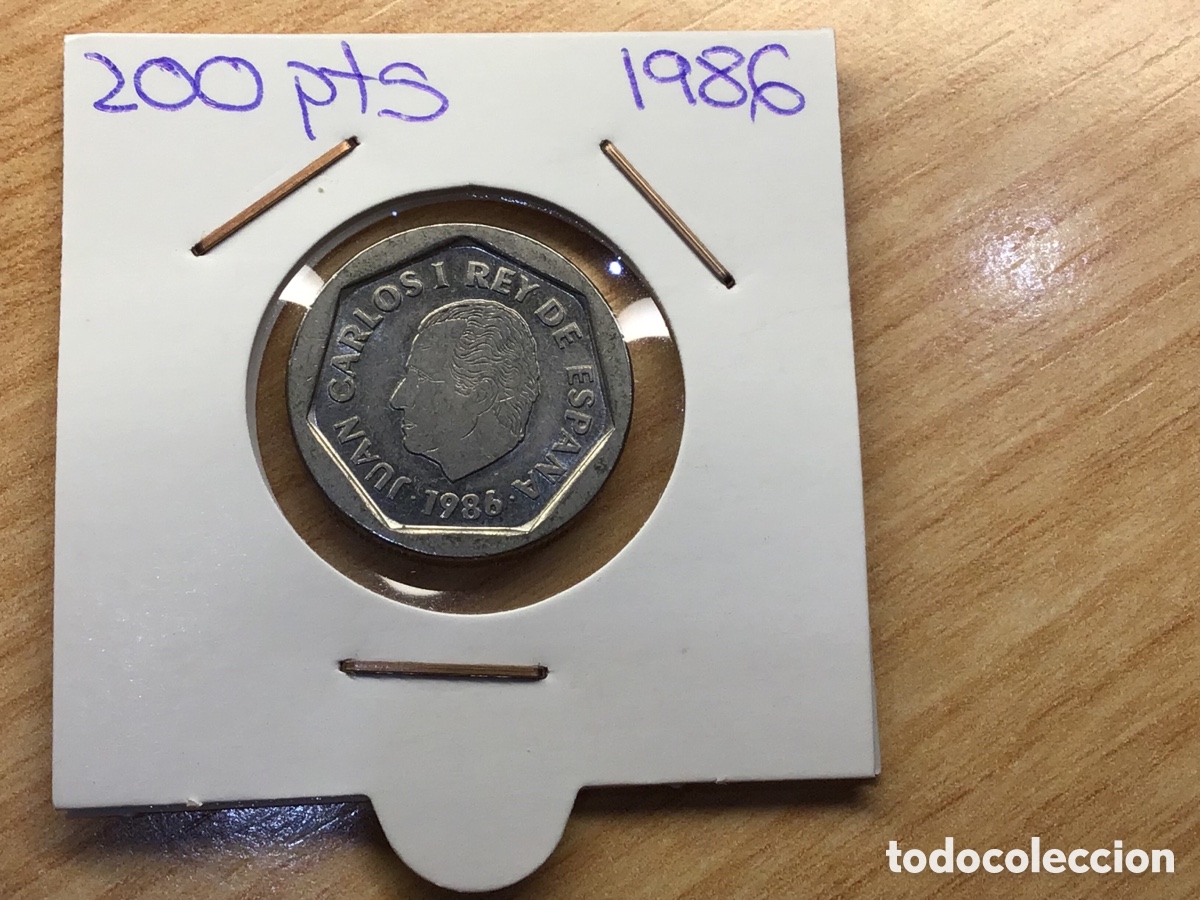 Monedas Juan Carlos I: Moneda de 200 pesetas 1986 - Foto 1