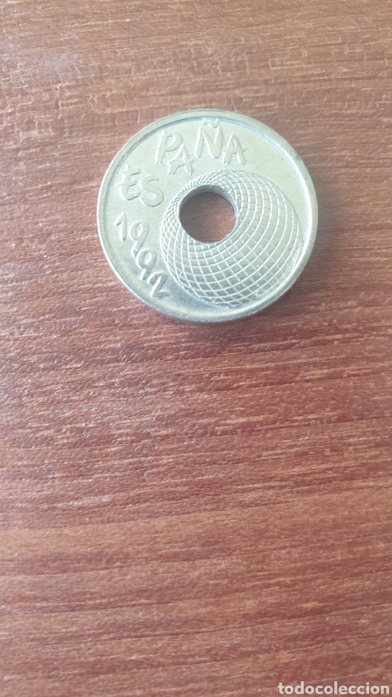Monedas Juan Carlos I: MONEDA 25 PESETAS SEVILLA 92
