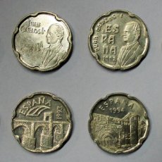 Monedas Juan Carlos I: CONJUNTO DE 8 MONEDAS DE 50 PESETAS DEL REY JUAN CARLOS I. UNA REPETIDA. LOTE 4184