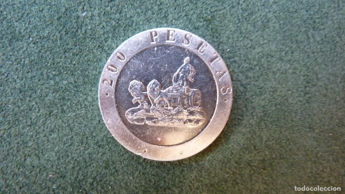 Monedas Juan Carlos I: ESPA&Ntilde;A 200 PESETAS 1990 E.B.C. - Foto 1