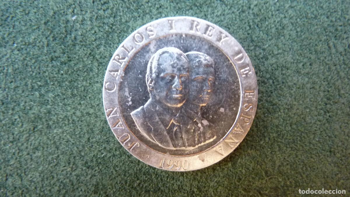 Monedas Juan Carlos I: ESPA&Ntilde;A 200 PESETAS 1990 E.B.C. - Foto 2