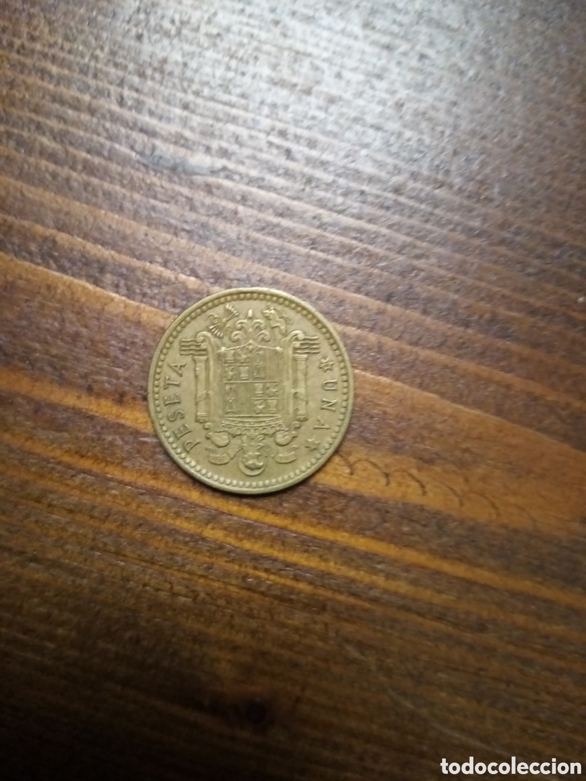 Monedas Juan Carlos I: Moneda de 1 pts 1975 * 79 - Foto 2
