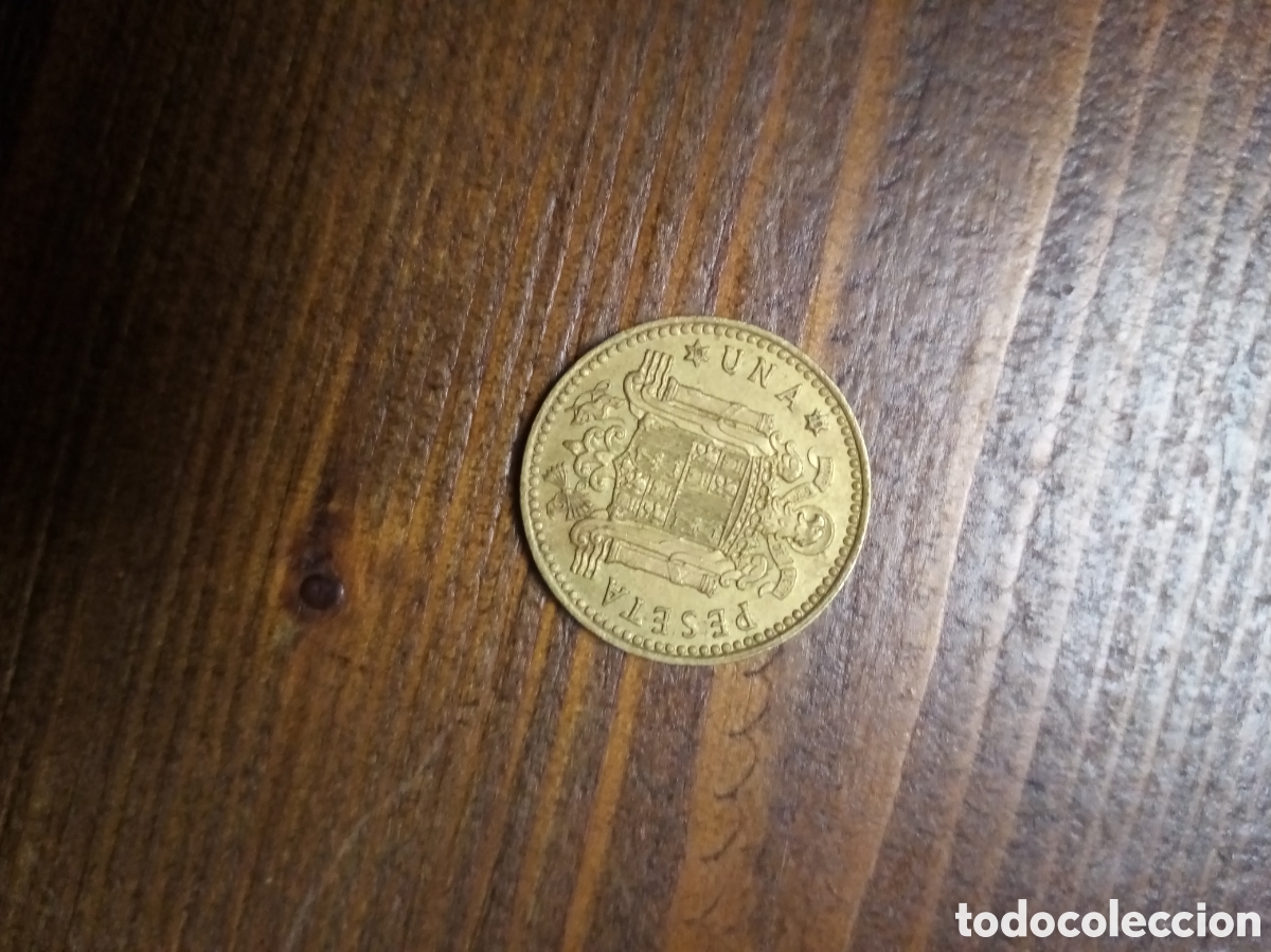 Monedas Juan Carlos I: Moneda de 1 pts 1975 * 76 - Foto 2