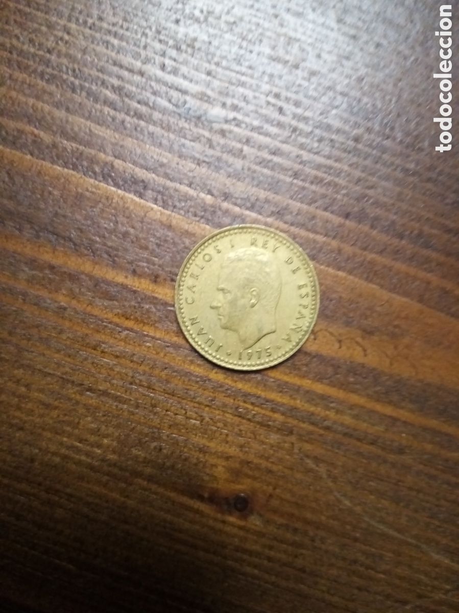 Monedas Juan Carlos I: Moneda de 1 pts 1975 * 76 - Foto 1