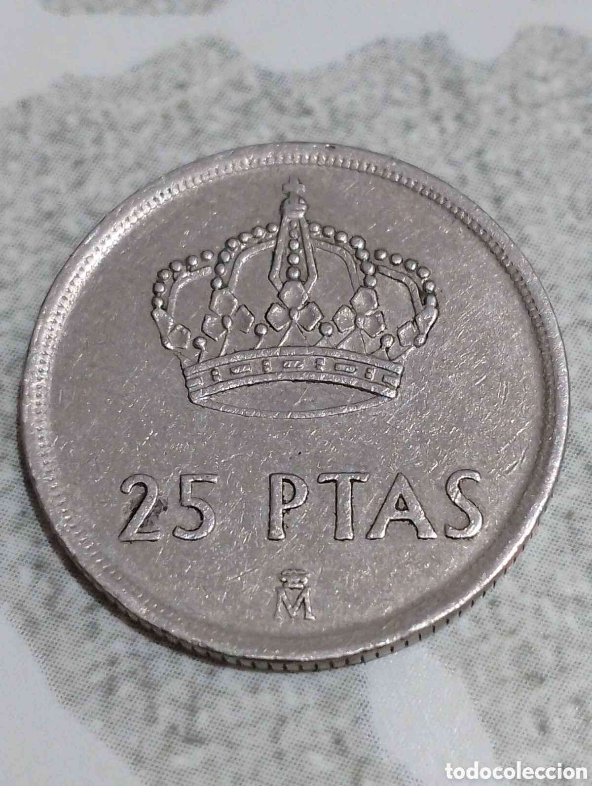 Monedas Juan Carlos I: Moneda 25 pesetas de 1982 - Foto 2