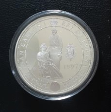 Monedas Juan Carlos I: JUAN CARLOS I - 10000 PESETAS DE PLATA - AÑO 1997 - CINCUENTIN -
