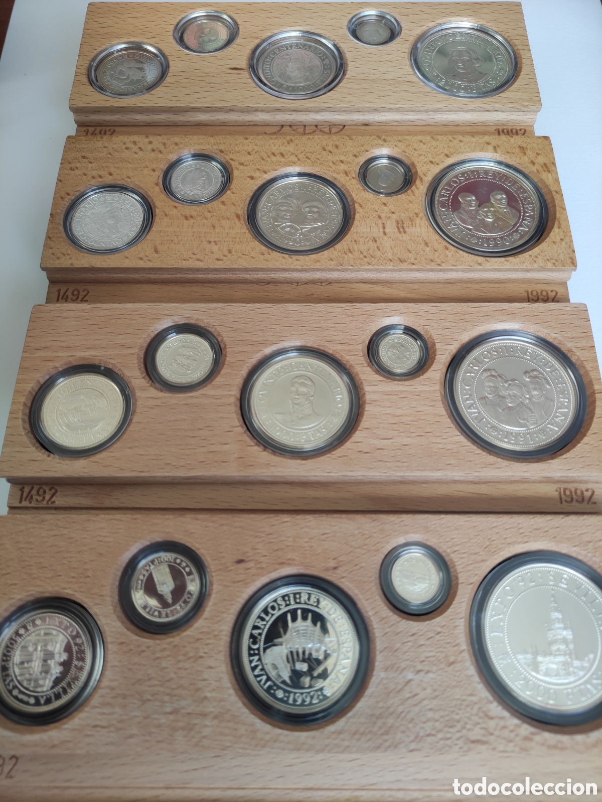 Monedas Juan Carlos I: Quinto Centenario 1992 - Foto 2