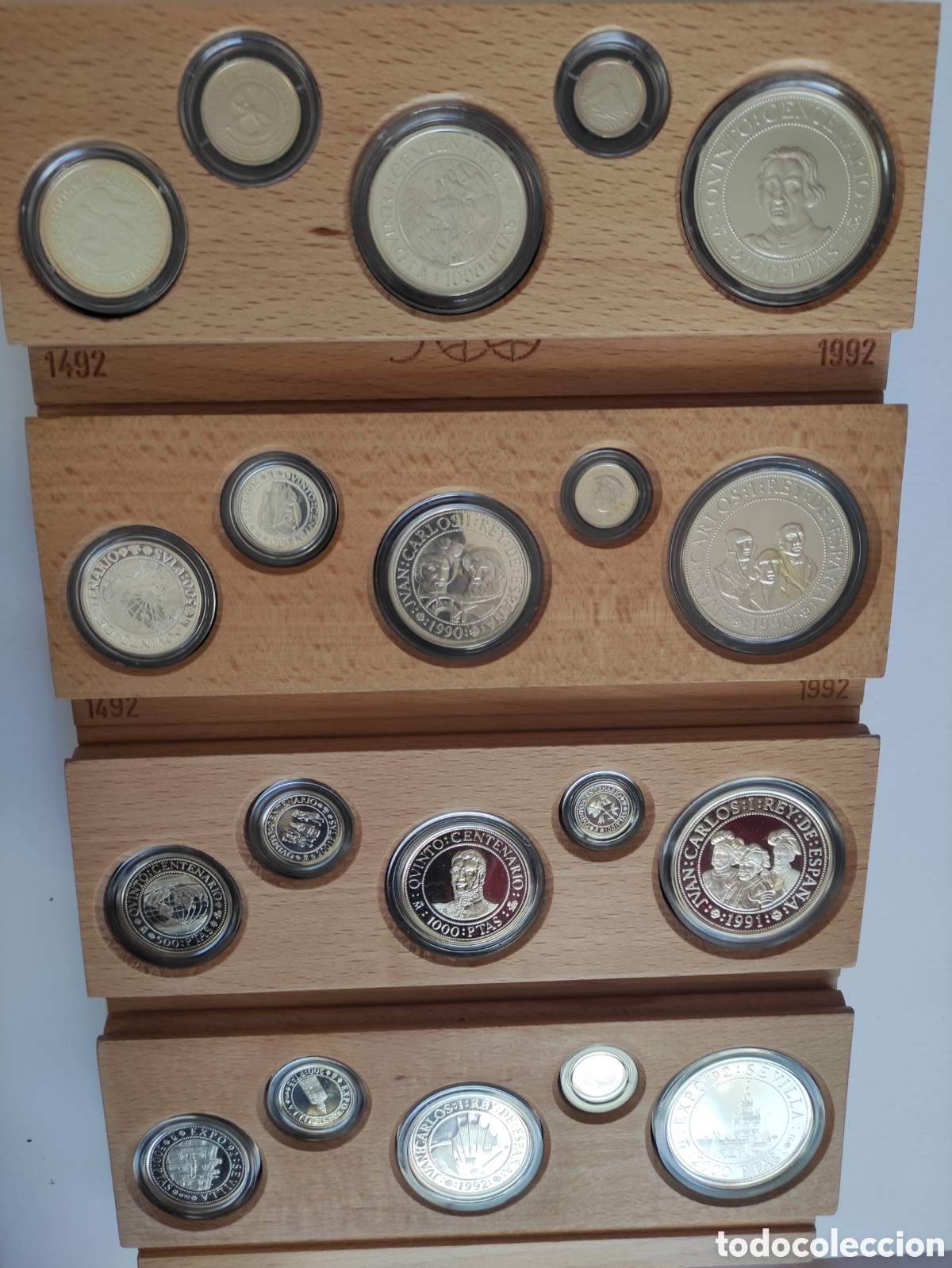 Monedas Juan Carlos I: Quinto Centenario 1992 - Foto 3