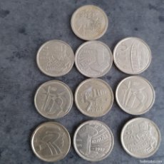 Monedas Juan Carlos I: LOTE 10 MONEDAS DE 5 PESETAS. Lote 388012994