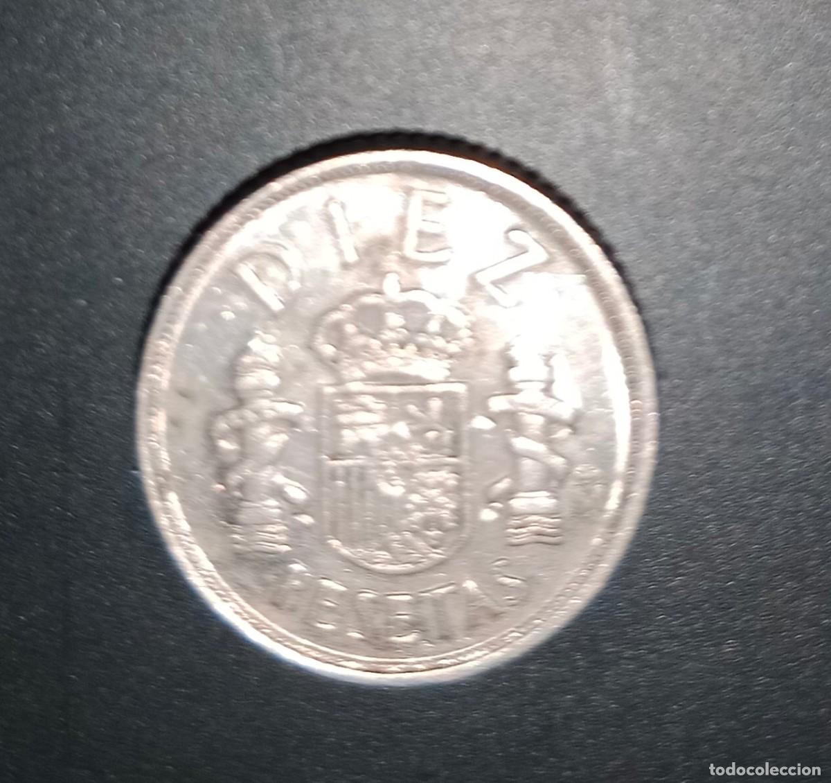 Monedas Juan Carlos I: Moneda de 10 pesetas 1983 - Foto 2