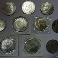 Monedas Juan Carlos I: JUAN CARLOS I - 10 MONEDAS DE 2000 PESETAS DE PLATA DE VARIOS AÑOS - LOTE 4229. Lote 390324334