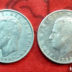 Monedas Juan Carlos I: DOS MONEDAS DE 2 PESETAS DE 1982