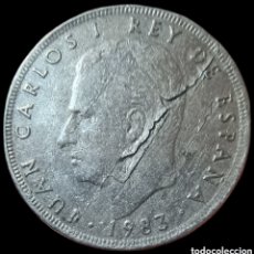 Monedas Juan Carlos I: 25 PESETAS 1983 ERROR ACUÑACIÓN