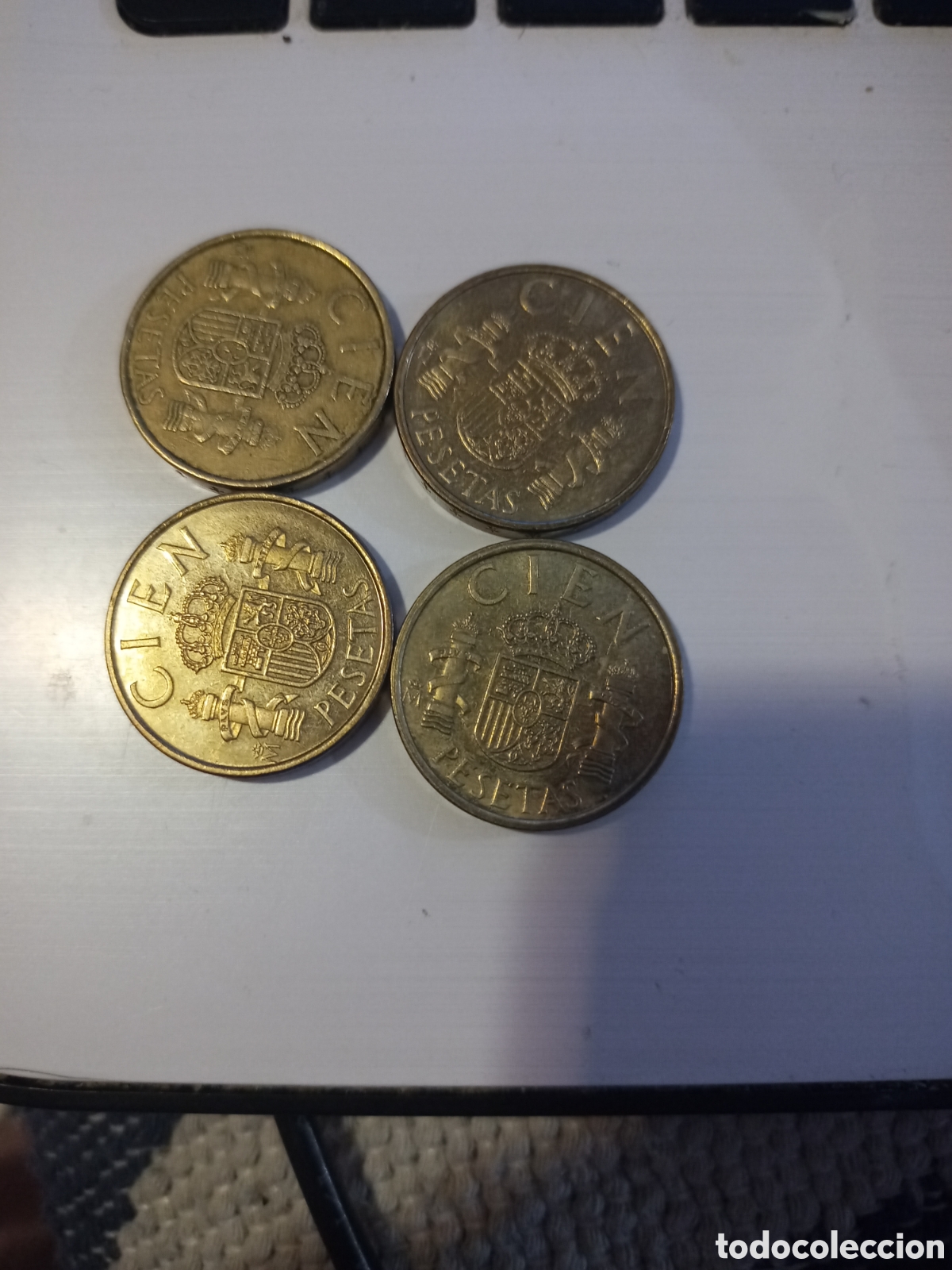 Monedas Juan Carlos I: 4 monedas 1982 100 ptas - Foto 2