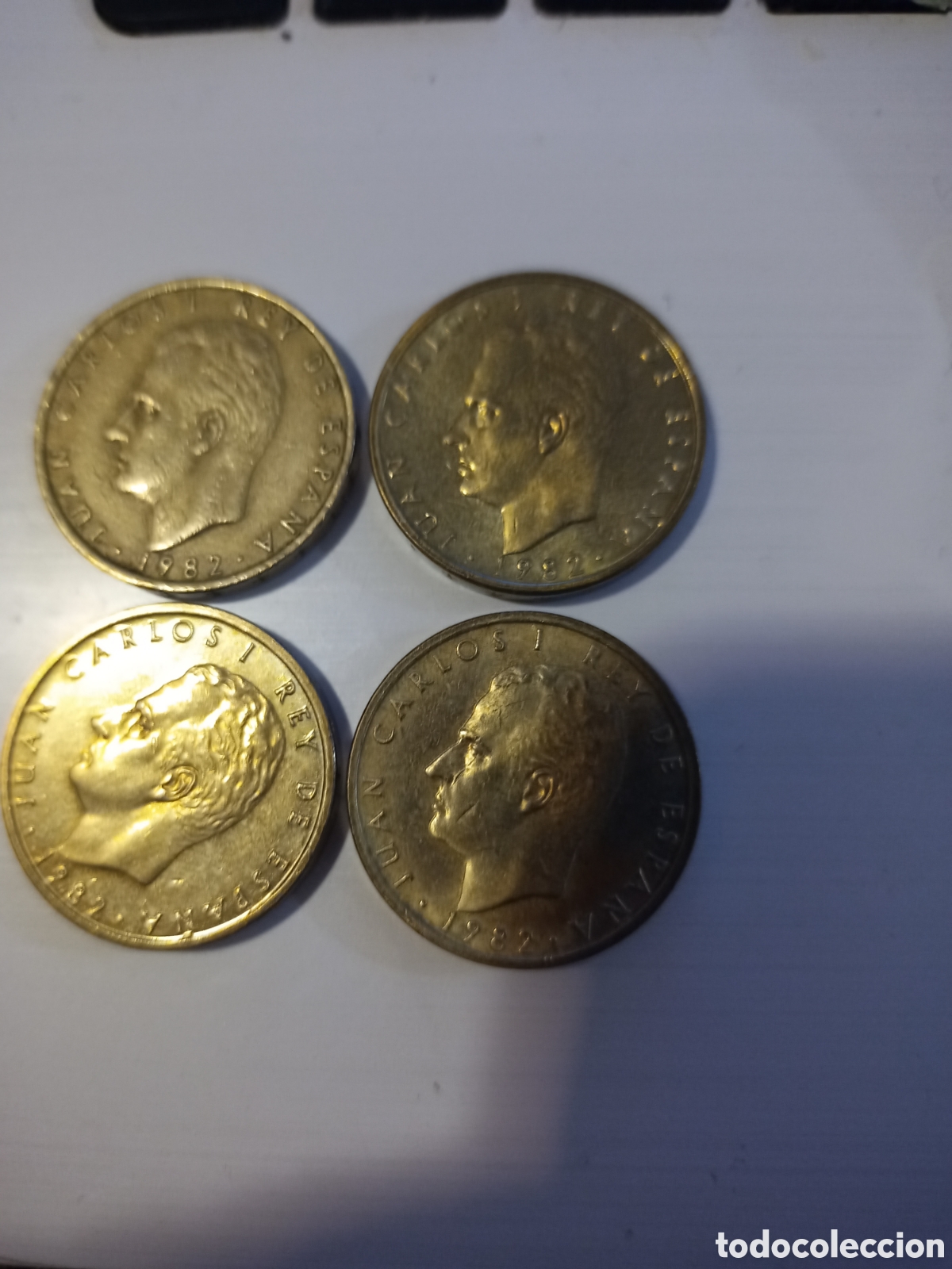 Monedas Juan Carlos I: 4 monedas 1982 100 ptas - Foto 1