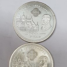 Monedas Juan Carlos I: 2 MONEDAS 2000 PESETAS 1998. Lote 400536529