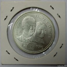 Monedas Juan Carlos I: JUAN CARLOS I, 2004 MONEDA DE 12 EUROS DE PLATA. BODA DEL PRINCIPE DE ASTURIAS. LOTE 4292. Lote 400886279