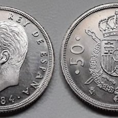Monedas Juan Carlos I: MONEDA DE 50 PESETAS DE 1984 REY JUAN CARLOS I - SIN CIRCULAR. Lote 401068294
