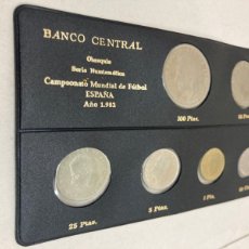Monedas Juan Carlos I: OBSEQUIO SERIE NUMISMATICA CAMPEONATO MUNDIAL DE FÚTBOL ESPAÑA AÑO 1.982. Lote 401660829