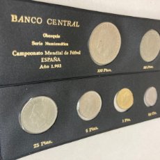 Monedas Juan Carlos I: OBSEQUIO SERIE NUMISMATICA CAMPEONATO MUNDIAL DE FÚTBOL ESPAÑA AÑO 1.982. Lote 401661164