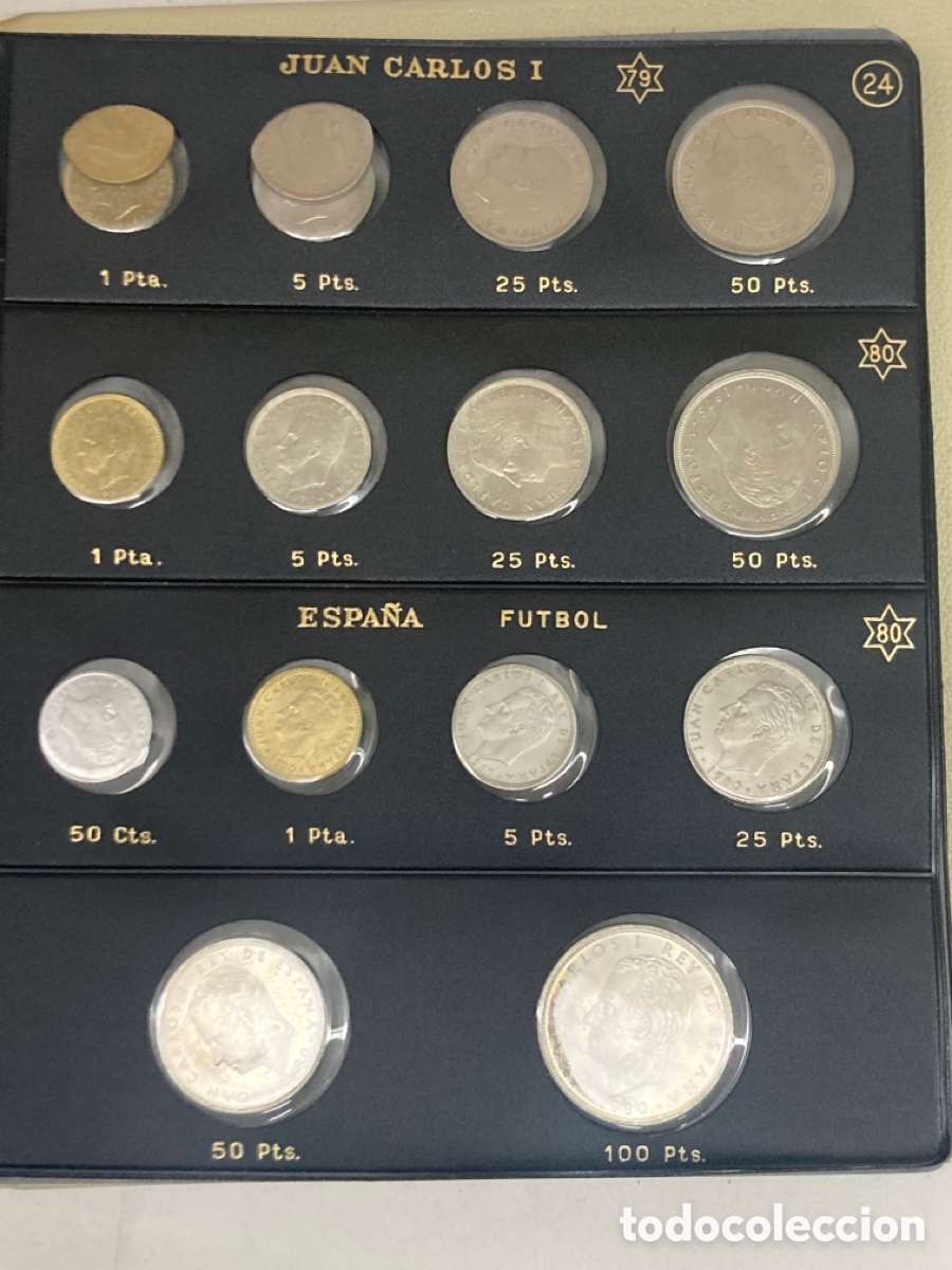M&uuml;nzen unter Juan Carlos I: Colecci&oacute;n monedas de pesetas 1875 E79 E80