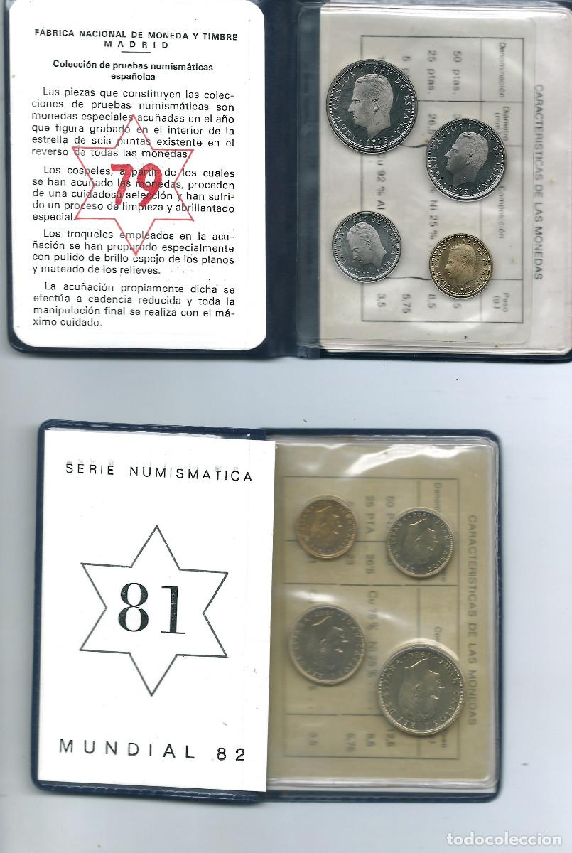 Monedas Juan Carlos I: TRES PRUEBAS NUMISMATICAS - Foto 1
