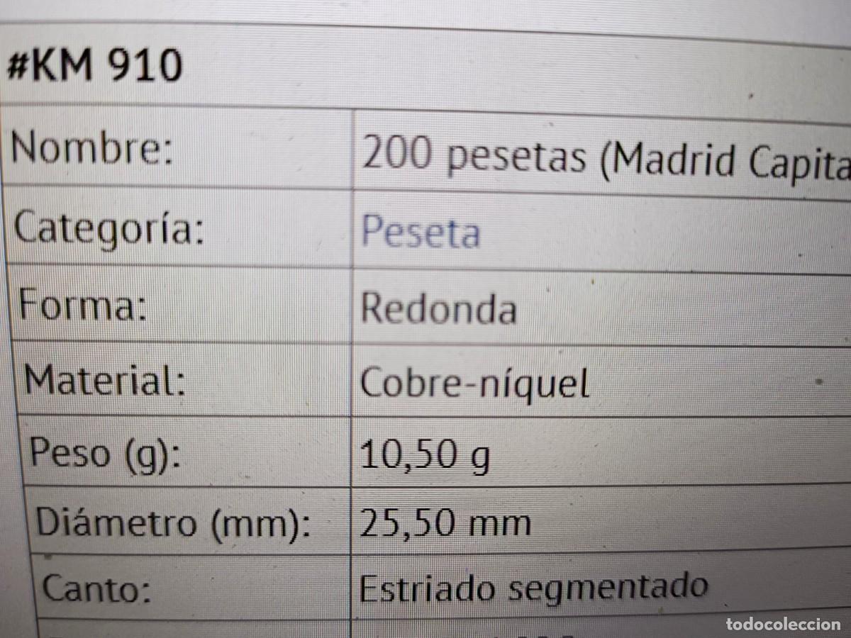 Monedas Juan Carlos I: Moneda 200 pesetas 1992 - Foto 3