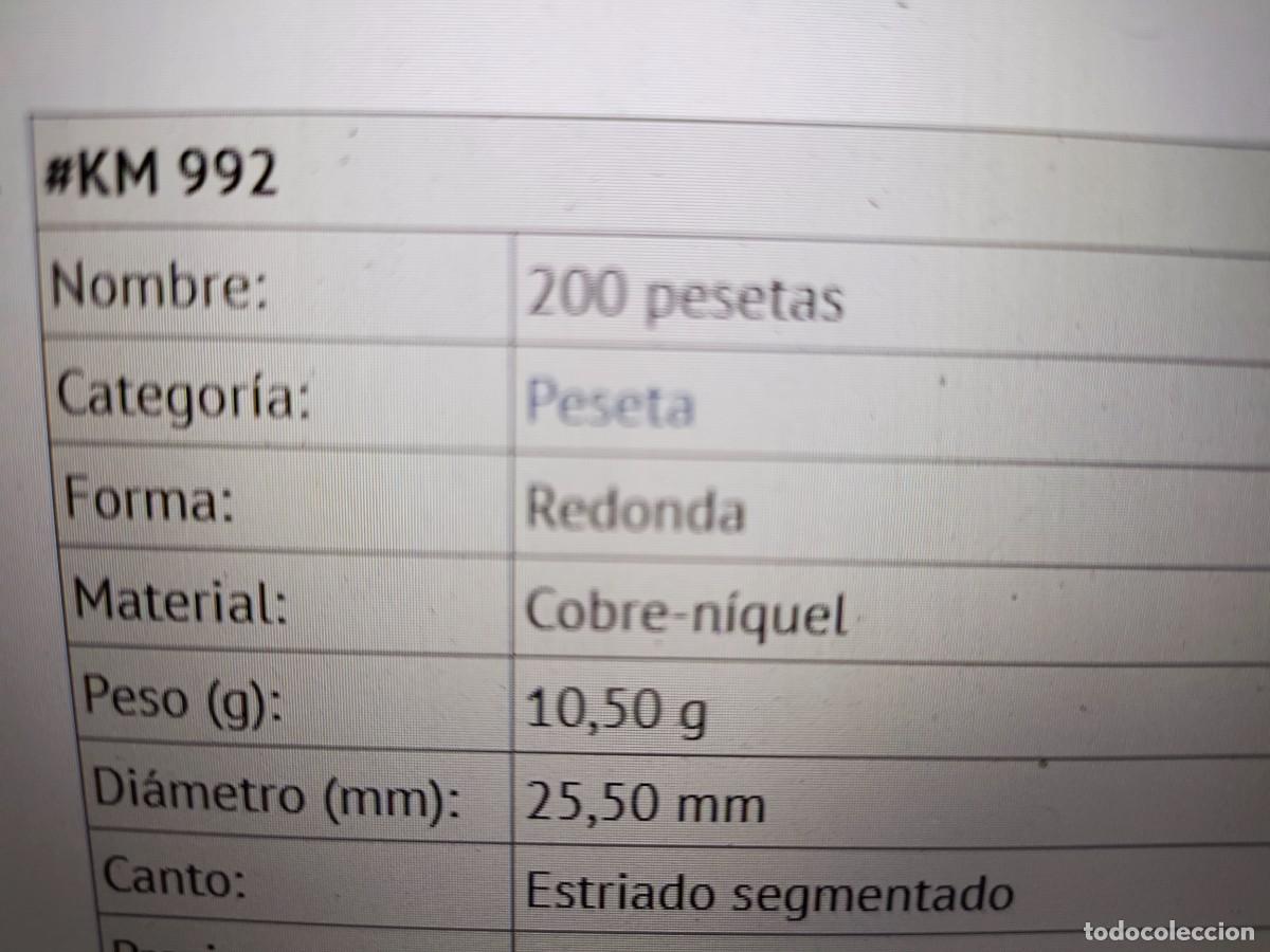 Monedas Juan Carlos I: Moneda 200 pesetas 1998 - Foto 3