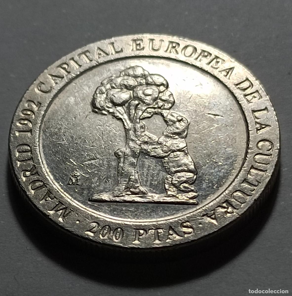 Monedas Juan Carlos I: Moneda 200 pesetas 1992 - Foto 2