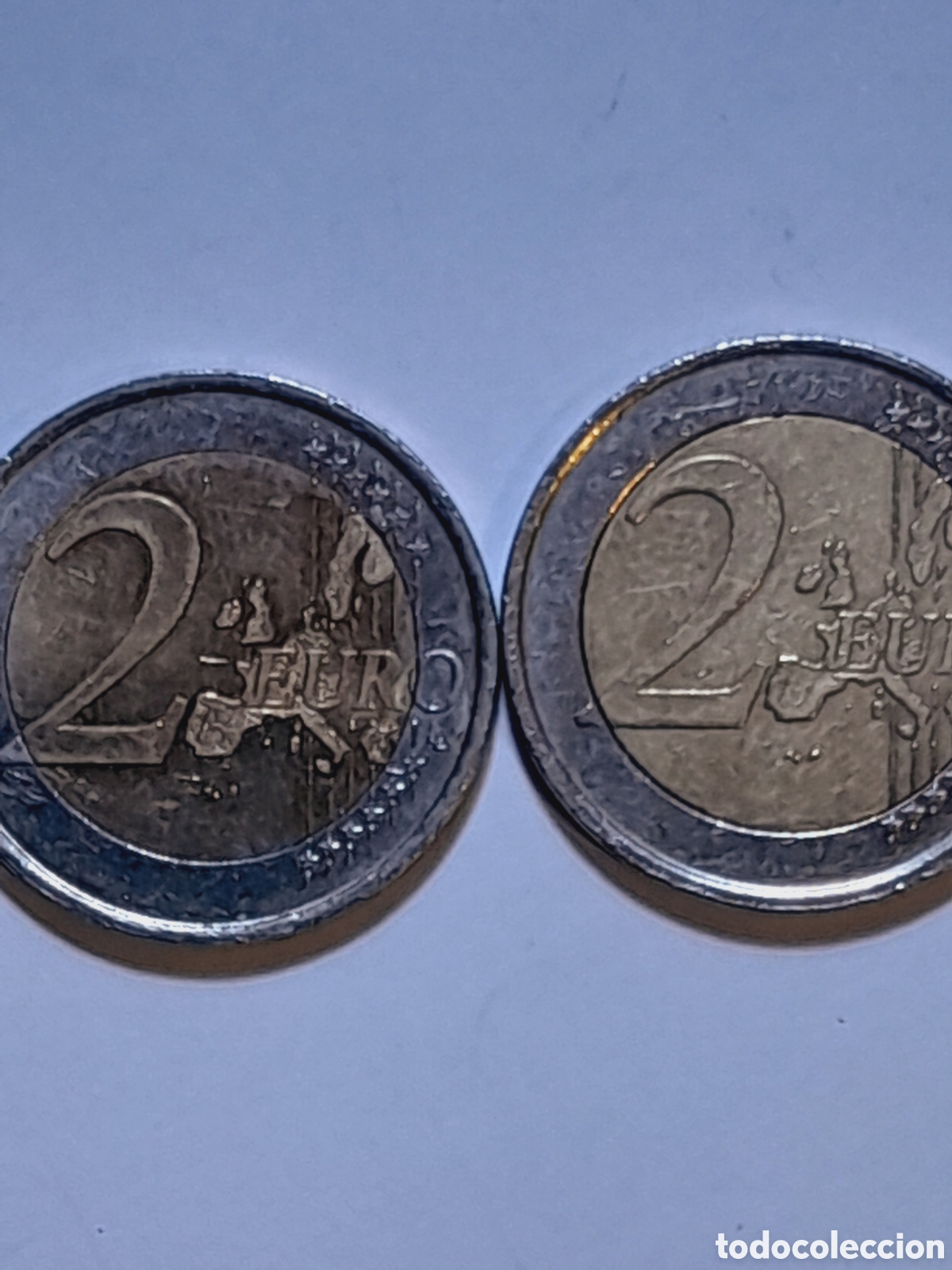 Monedas Juan Carlos I: Moneda 2 euros Espa&ntilde;a. ERROR - Foto 5
