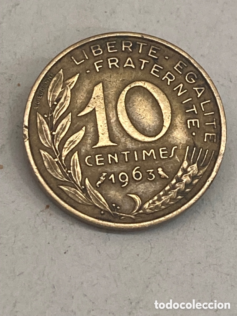 Monedas Juan Carlos I: Moneda 10 C&eacute;ntimos 1963 L28