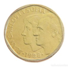 Monedas Juan Carlos I: 500 PESETAS 1988. SIN CIRCULAR. JUAN CARLOS 1º.