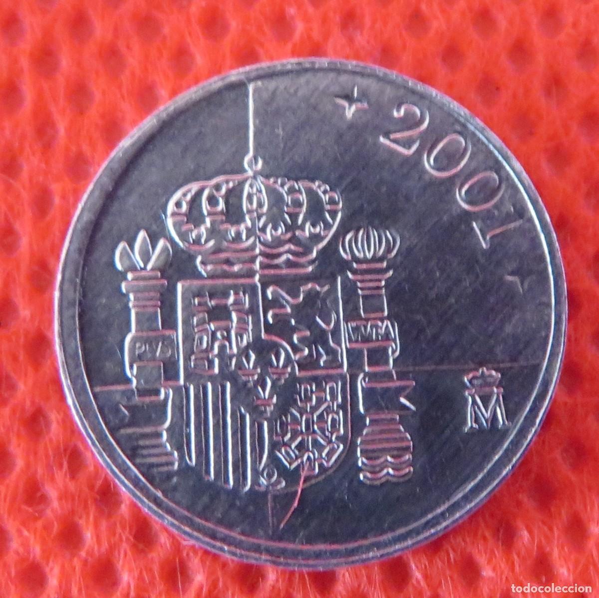 Monedas Juan Carlos I: Moneda de 1 Peseta de 2001 - Foto 2