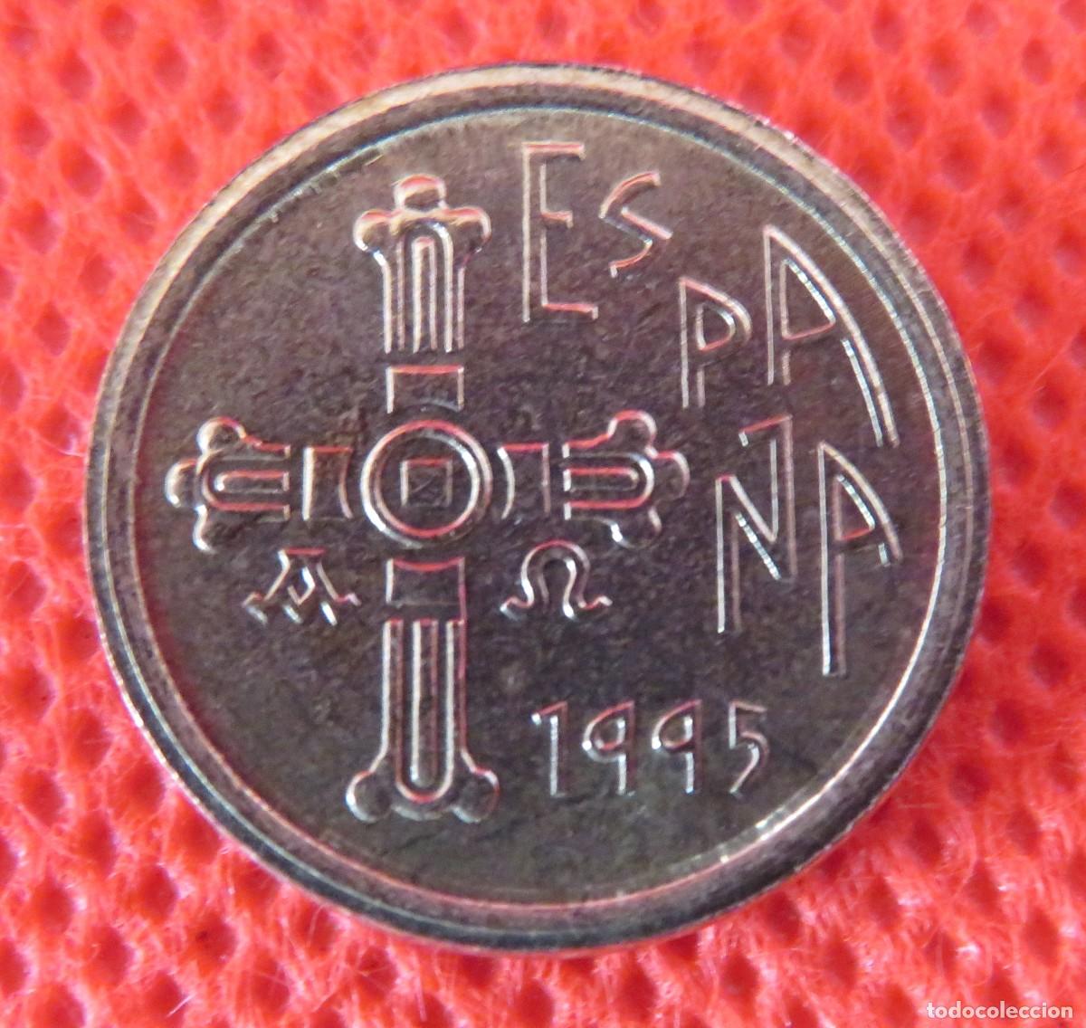 Monedas Juan Carlos I: Moneda de 5 pesetas de 1995 - Foto 2