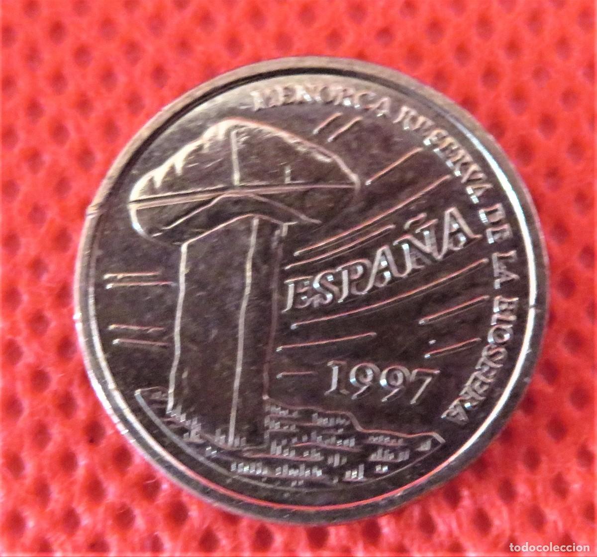 Monedas Juan Carlos I: Moneda de 5 pesetas de 1997 - Foto 2