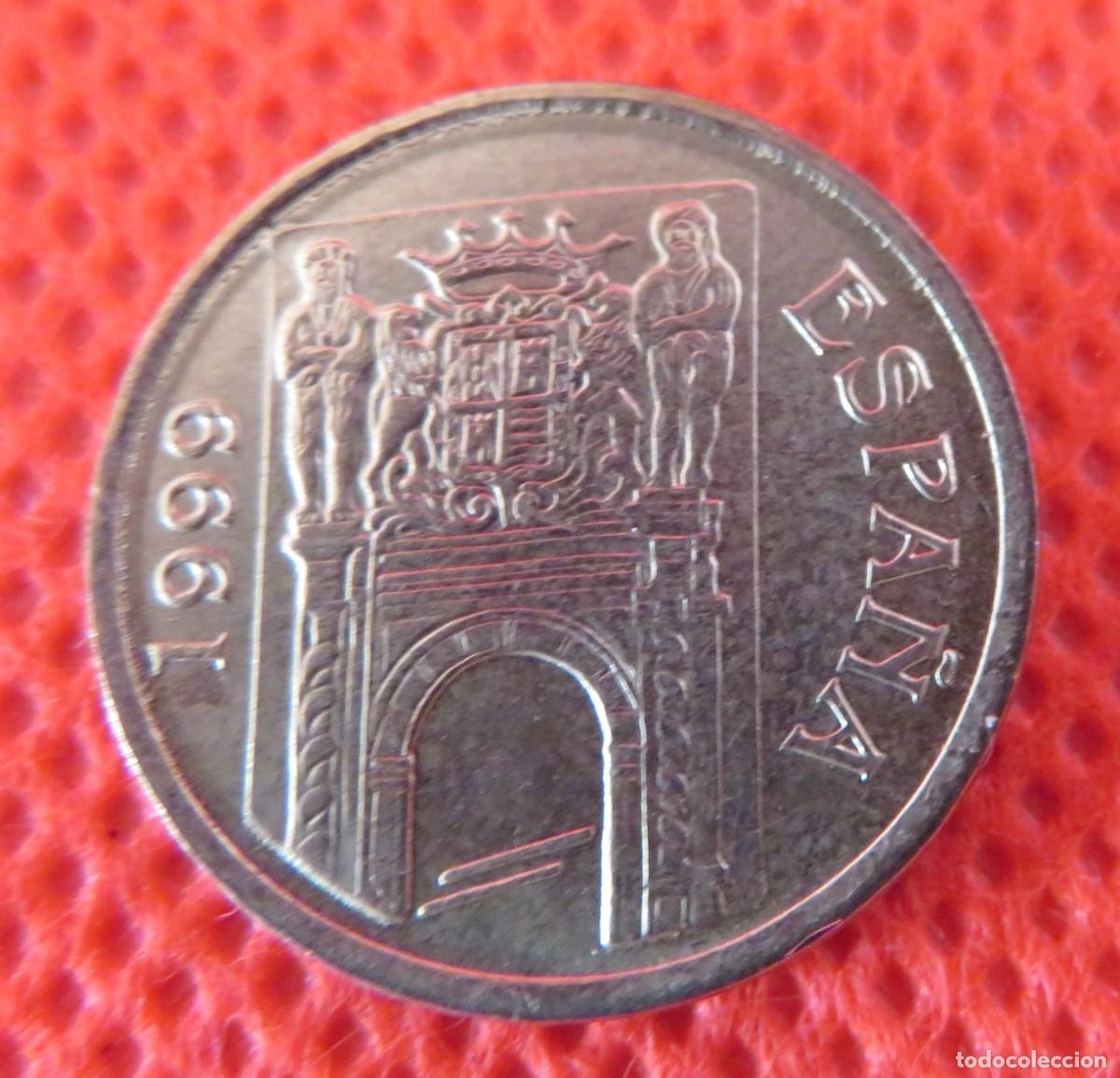 Monedas Juan Carlos I: 5 pesetas 1999 sin circular. - Foto 2