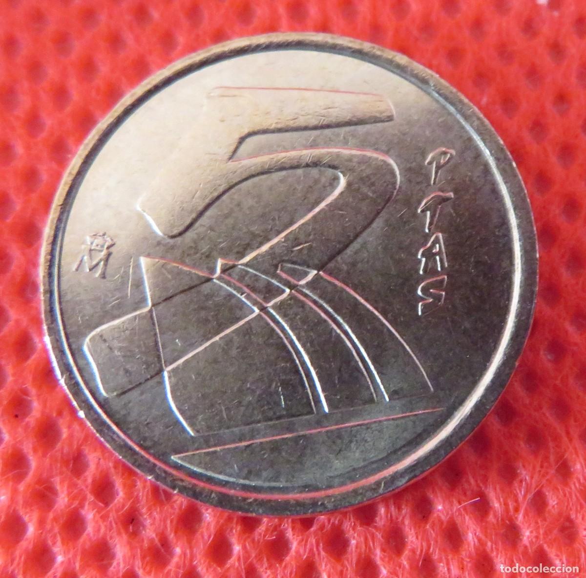 Monedas Juan Carlos I: 5 pesetas 2001 sin circular. - Foto 1